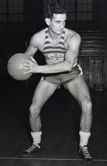 Elkin Isaac was a three-time all-MIAA performer in men's basketball