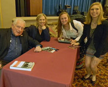 Hill and McCubbin during the book signing