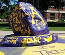 The Rock on the Albion College Quad.