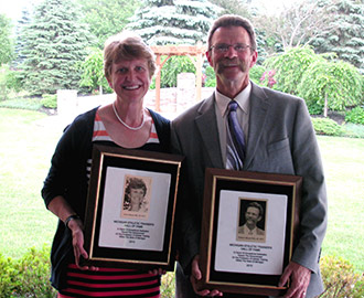 Carol Moss and Bob Moss, Albion College Kinesiology Department