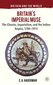 The cover of Albion College history professor Chris Hagerman's latest book, Britain's Imperial Muse.