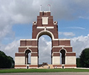 Thiepval Memorial to the Missing of the Somme, near Thiepval, Picardy, France.
