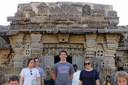 Wes Dolen, '13, studied at CIEE in Hyderabad, India.