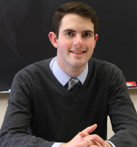 Albion College student Kyle Henry, '12