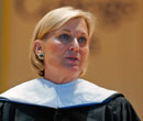 Susan Ford Bales delivers the 2013 Stoffer Lecture at Opening Convocation, Aug. 29.